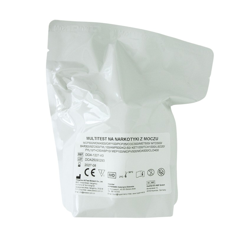 Test na narkotyki z moczu 24 substancje Hypermedic