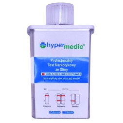 test na narkotyki test ze śliny na 8 substancji narkotest Hypermedic